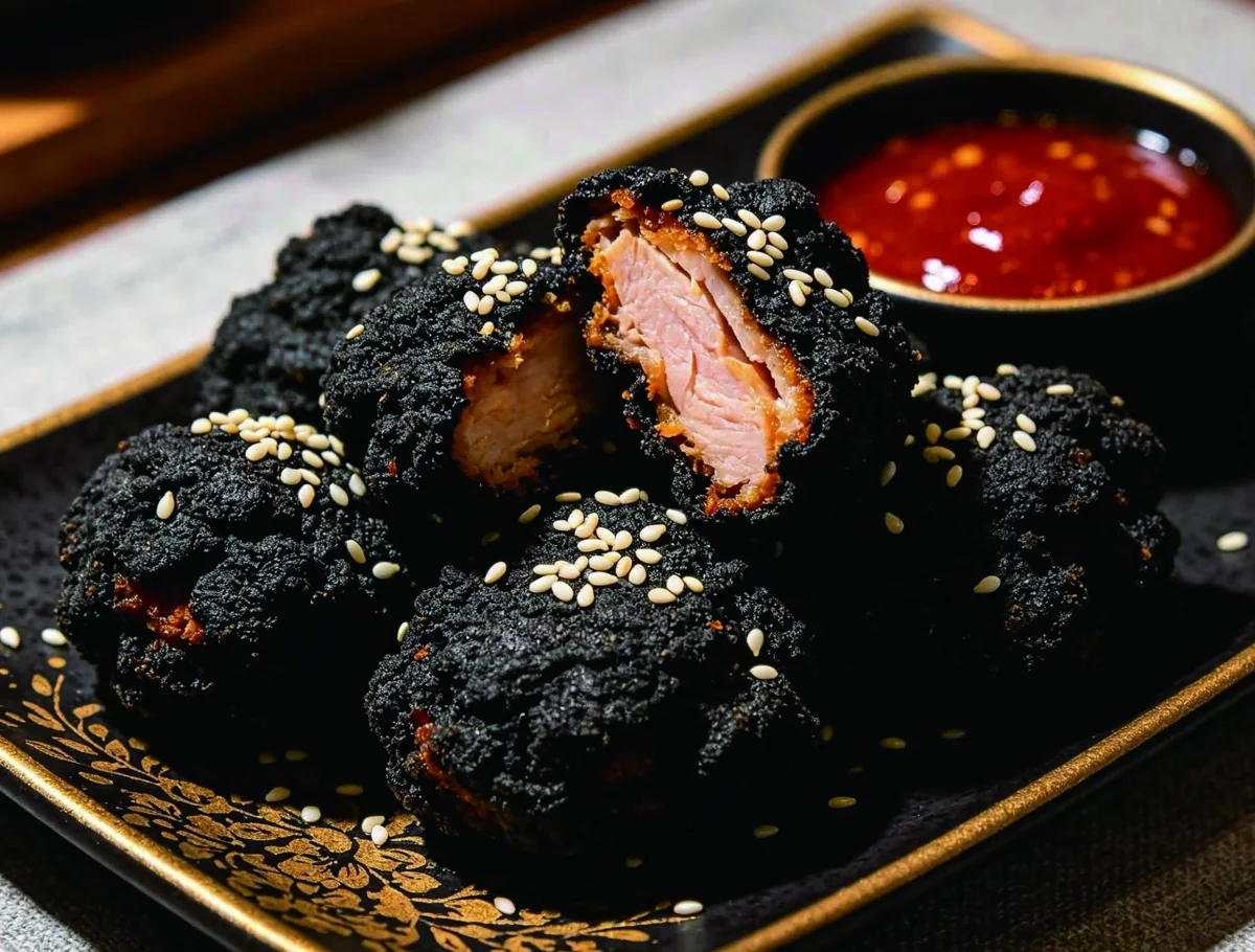 Black Gold Chicken Nuggets — image from the TPJ Food Group chicken product catalogue